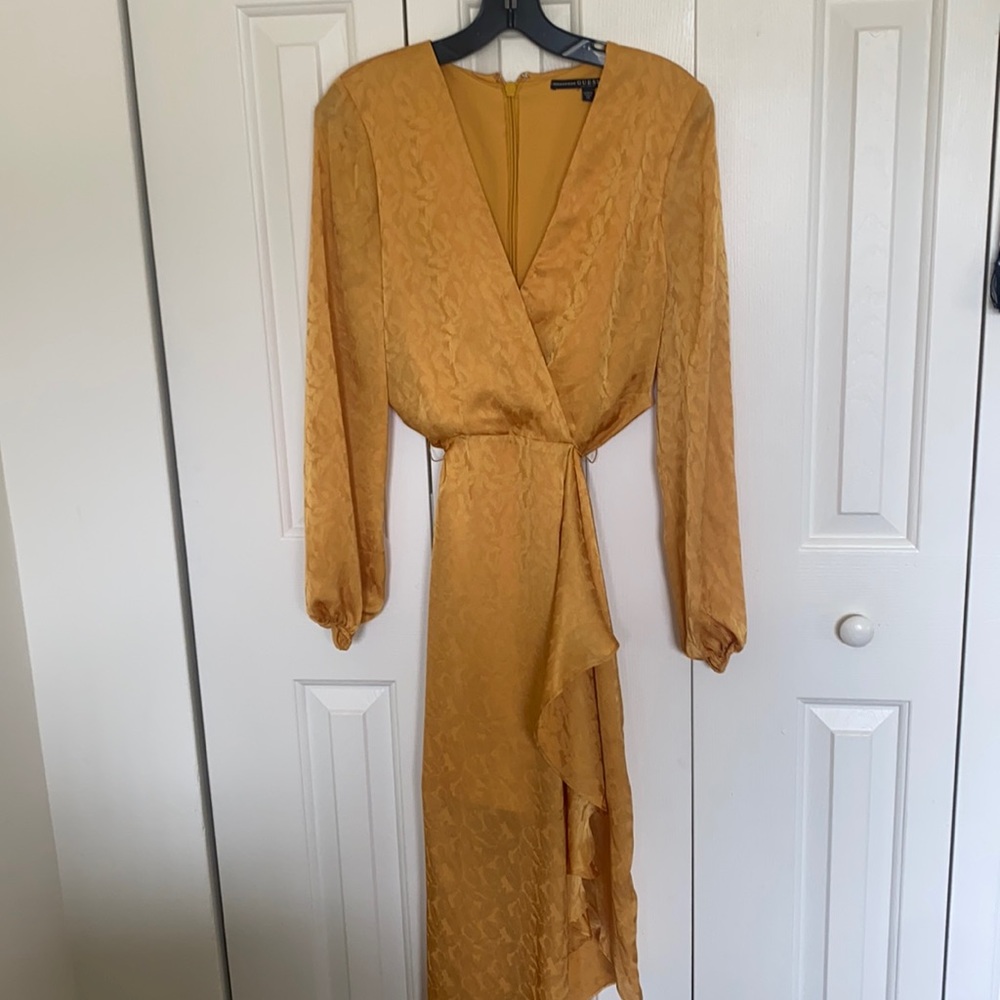 Gold Guess Maxi Dress